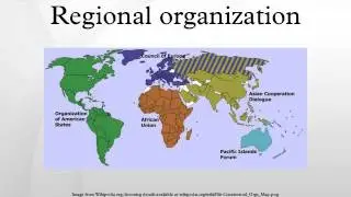 Regional organization