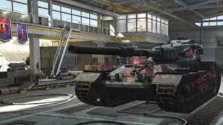 FV215b Wot blitz • Прожарочка • Вот Блиц ФВ215б • SPRUT..
