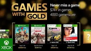 Xbox - September Games with Gold