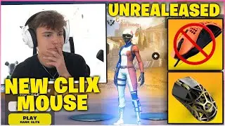 CLIX Finally REVEALS & USES His UNRELEASED CLIX MOUSE For THE FIRST TIME On LIVE STREAM! (Fortnite)