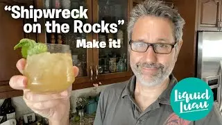 Liquid Luau: Make Trader Sam's Shipwreck On The Rocks cocktail at home