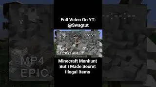 I made this Manhunt way to Hectic 😂😂 #minecraft #minecraftmemes #minecraftshorts