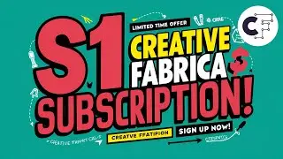 creative fabrica $1 subscription