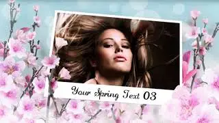 Spring Blossom  -Video World  || After Effects Free Project Download