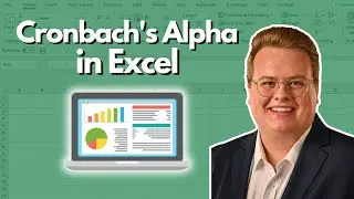 Calculate Cronbach's Alpha in Excel (Reliability in Excel)