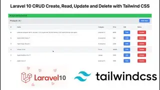 Laravel 10 CRUD Create Read Update and Delete with Tailwind CSS