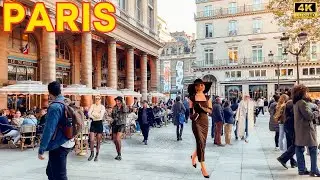 Paris, France 🇫🇷 - Paris Autumn 2024, 4K HDR Walking Tour, Paris Walk 🌇 With Captions