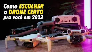 Como ESCOLHER (e comprar) o DRONE CERTO pra você em 2023