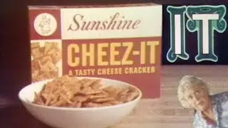 Sunshine Cheez-It - A Tasty Cheese Cracker - "It's Got It" (Commercial, 1975)