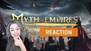 My reaction to the Myth of Empires Official Closed Beta Trailer | GAMEDAME REACTS