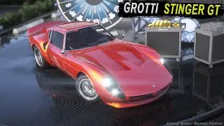 GROTTI  STINGER GT - настоящий раритет на подиуме казино в GTA Online. Гонки со зрителями.