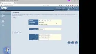 How to configure SMC wifi Router