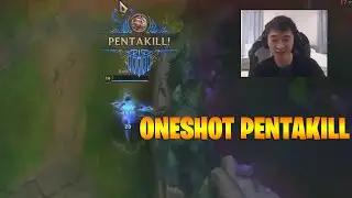 Perfect One Shot Pentakill - LoL Daily Moments Ep 2043