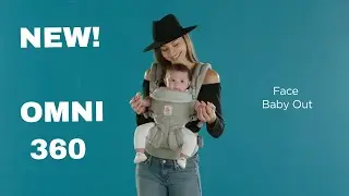 Ergobaby Omni 360 Ergonomic Baby Carrier | All Carry Positions | All-In-One