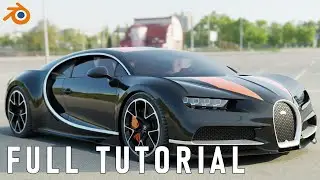 Blender Realistic car animation tutorial in under 5 minutes | Beginner