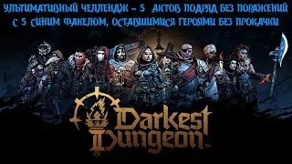 [#1] Darkest Dungeon II с 5 синим факелом героями без прокачки. Прохождение на русском.