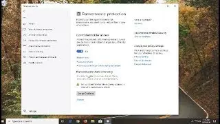 How To Enable Ransomware Protection In Windows Defender In Windows 10 [Tutorial]