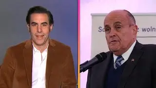 Sacha Baron Cohen RESPONDS to Rudy Giuliani’s Explanation of His Borat 2 Scene