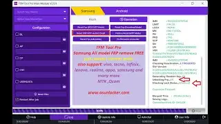 TFM Tool Pro Activation , samsung FRP Remove Free