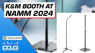 Unveiling Innovation: K&M's Latest Speaker and Mic Stand Releases at NAMM 2024