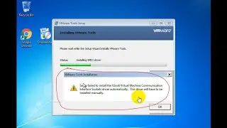 FIX Error When Installing VMware Tools on widnow 7   Made with Clipchamp