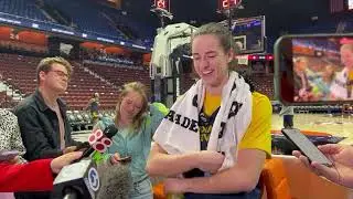 Caitlin Clark reacts to Lisa Bluder retiring, Jan Jensen getting Iowa job