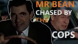 Mr Bean Car Chase with the Cops