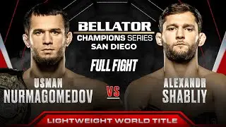 Usman Nurmagomedov vs Alexandr Shabliy (Lightweight Title Bout) | Bellator San Diego