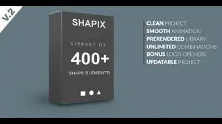 Shape Elements Pack | After Effects Template