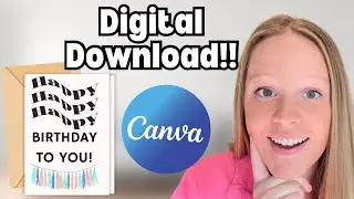 Canva Tutorial: Create a digital download on Canva, Canva tutorial for beginners