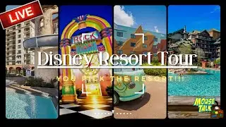 🔴 LIVE: Walt Disney World Resort Tour - You Pick the Resort |  Walt Disney World Live Stream