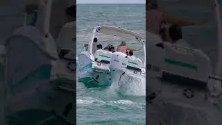 BOAT SINKING! FAMILY GOES INTO PANIC! #shorts