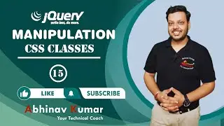 jQuery Manipulating CSS | jQuery addClass | jQuery add and remove class | jQuery toggleClass |jQuery