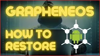 How to restore GrapheneOS from Backup | GrapheneOS restore from Backup