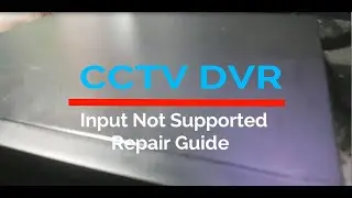 Proxe CCTV iDVR "input not supported" | Setting Resolution Guide.