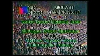 1979-03-18 NCAA Tournament Notre Dame Fighting Irish vs Michigan State Spartans