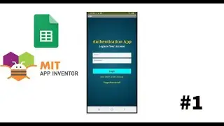 Authenticator app for Android | App inventor and Google Sheets