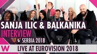 Sanja Ilić & Balkanika (Serbia) Interview @ Eurovision 2018  wiwibloggs