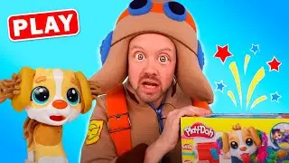 KyKyPlay - Плей До Щенок - Play Doh - Играем и Лепим