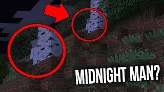 Неужели я смог найти Midnight Man в Minecraft? (Midnight Man Майнкрафт)