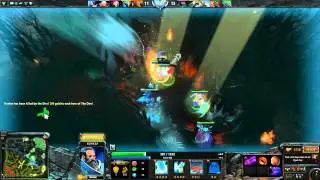 Dota 2: Пексик играет за Кунку (Адмирал Кункка, Kunkka), бой 2 из 2 - win