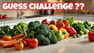 Guess The Vegetable Quiz | LEARN IN ENGLISH