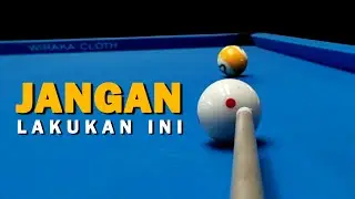 KENAPA MISS BOLA LURUS YANG MUDAH ? | Tutorial Billiard Indonesia