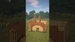 Building a Barn #minecraft #timelapse