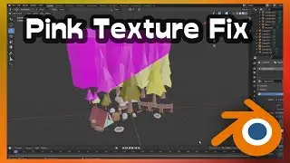 Blender Tutorial How To Find Missing Texture Files In Blender 3.5 (Pink Texture Fix)