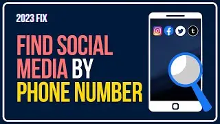 How To Find Social Media By Phone Number | Search Social Media By Phone Number | Facebook, Instagram