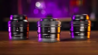 Sony TINY Full-Frame G Lenses - 24mm f2.8, 40mm f2.5, & 50mm f2.5 Review