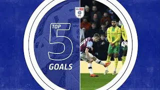 ⚽️ 🎯 The Top Five EFL goals from January 20-21!