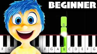 Bundle of Joy (Inside Out) - BEGINNER Piano Tutorial