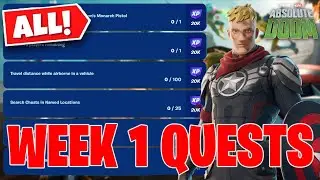 How to Complete Week 1 Challenges in Fortnite Season 4 (Full Guide)